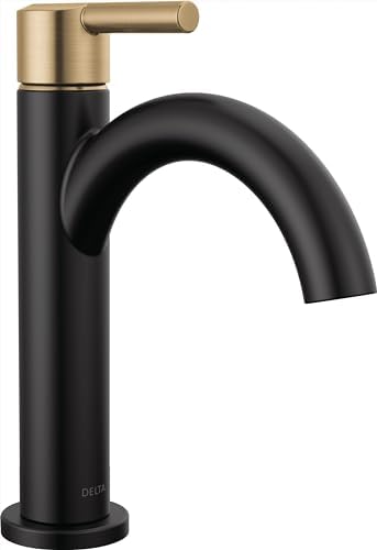 Delta Faucet Nicoli Matte Black Single Hole