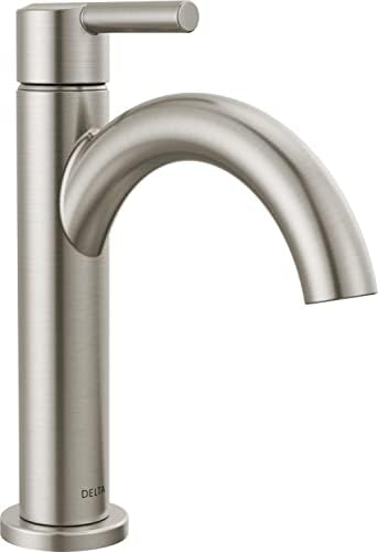 Delta Faucet Nicoli Single Hole Brushed Nickel Faucet