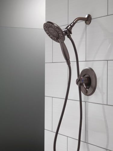 Delta In2ition 2-in-1 Dual Shower Head with Oil Rubbed Bronze