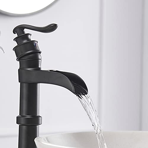 Homevasts Black Faucet Vessel Sink