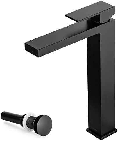 Matte Black Single-Handle Vanity Faucet Bath Fixtures