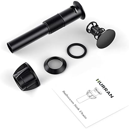 Matte Black Bath Sink Drains Durable Kitchen Bathroom Wells Prevents Quality Turns Quality