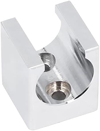 Tomotato Handheld Shower Head Holder Chrome Metal Wall Mount Bracket for Bathroom