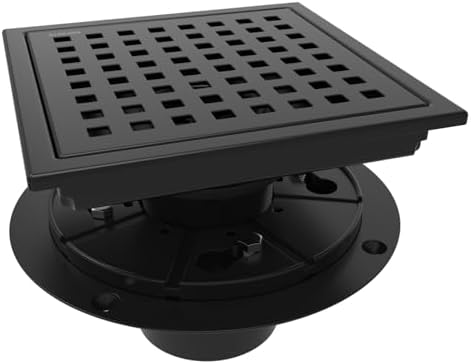 Prime 6-Inch Square Floor Drains