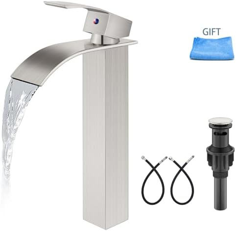 Sturdy Tall Vessel Sink Faucet from Aolemi