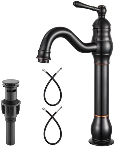 Adjustable 360 Vessel Sink Faucet Brass Oil Rubbed Bronze