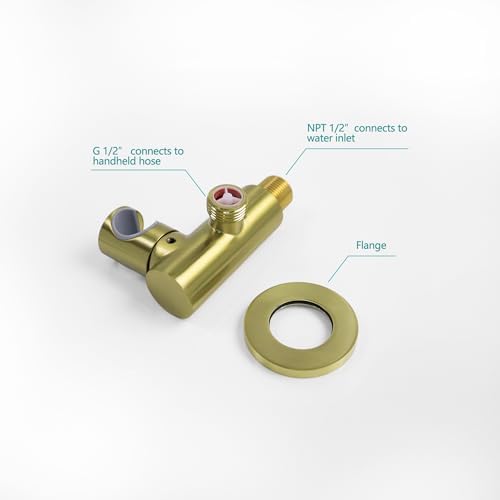Sturdy Adjustable Shower Wand Holder