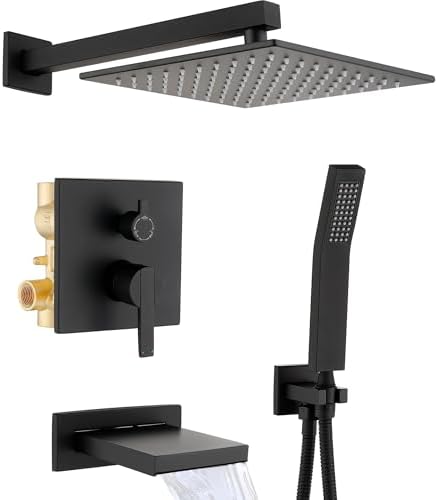 Luxury All-Metal Bathtub Shower Set for Relaxation