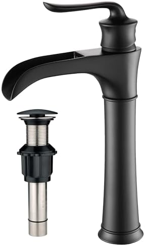 Luxury Touch-Panel Faucet Black 12 GPM Flow rate
