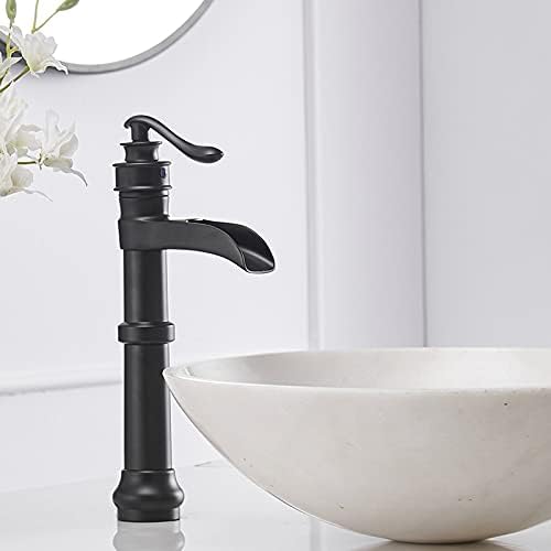 Homevasts Black Faucet Vessel Sink