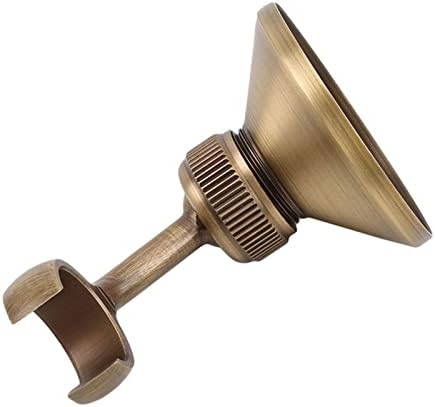 Retro Antique Brass Metal Bathroom Shower Holder