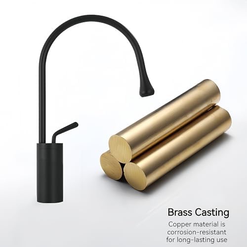 Champagne Bronze Vessel Sink Faucet