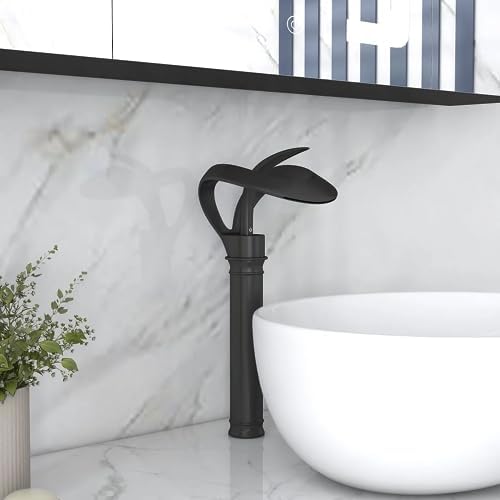 Elegant Tall Faucet Gold-Finished - lifetime warranty
