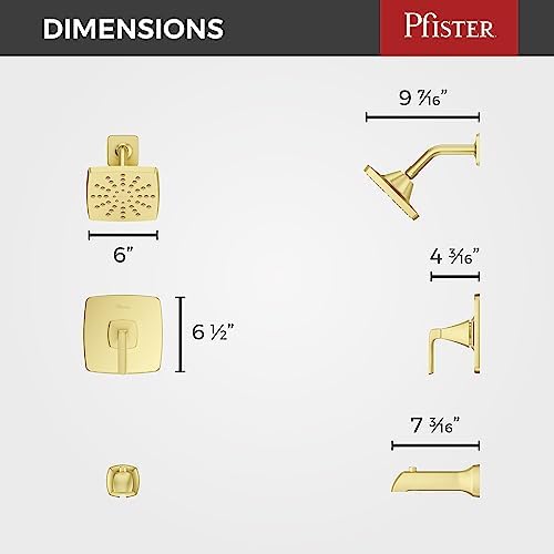 Pfister Bathtub Shower Trim Kit for Modern Bathroom Design
