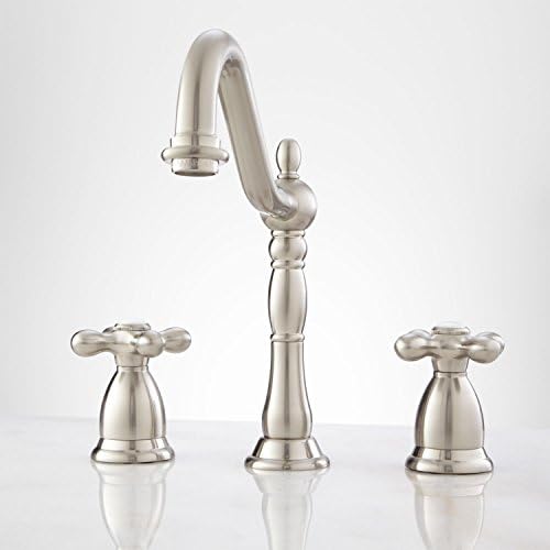 Victorian Faucet - Cross Handles Polished Nickel