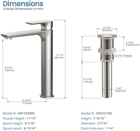 Modern Solid Brass Bath Faucet with Swiss Aerator