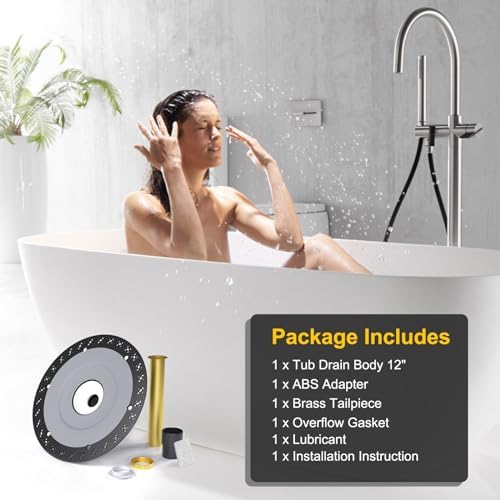 Paikalo Freestanding Tub Drain Rough-in Kit