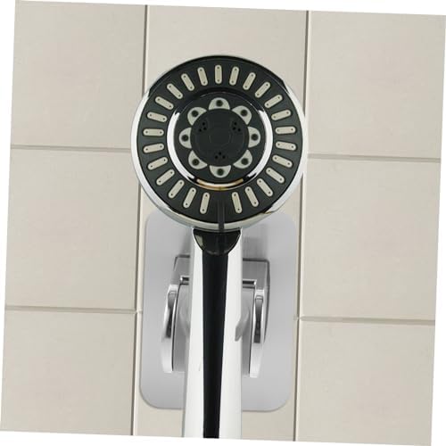 4 Piece Aluminum Shower Bracket Set Silver Space Design