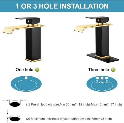 Midanya Modern Waterfall Faucet