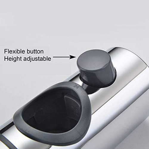 GLOWLOW Adjustable 25mm Shower Bracket Chrome