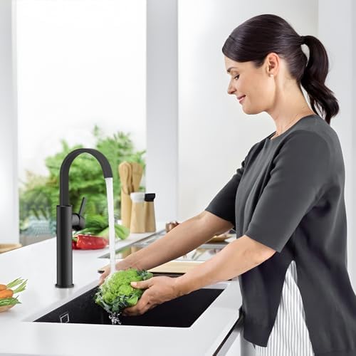 Vessel Sink Faucet Matte Black High-Quality Bathroom Faucet