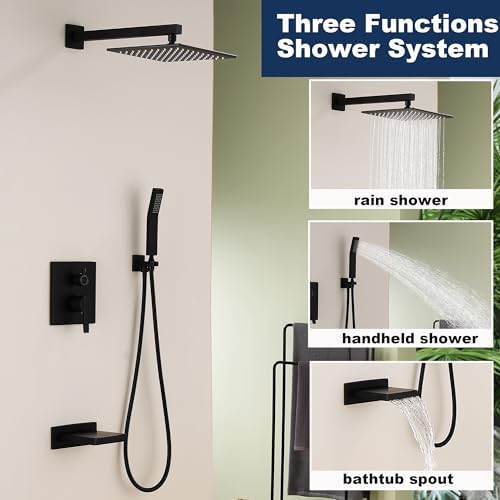 Luxury All-Metal Bathtub Shower Set for Relaxation