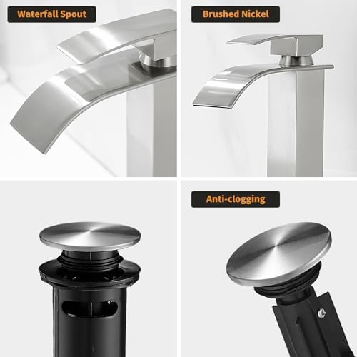 Durable Elegant Single Handle Bathroom Faucet