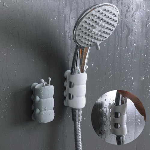 Adjustable Silicone Shower Head Holder Kit