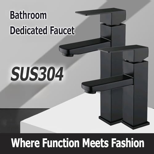 Black Sink Faucet _bnfa2345 Simple Durable Bathroom Faucet