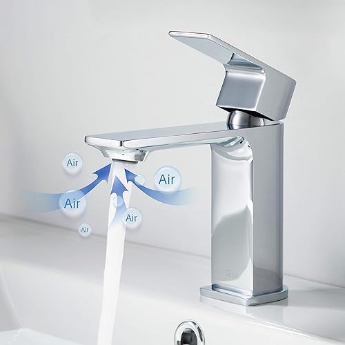 KIBI Mirage Single-Handle Bathroom Faucet Durable Sustainable Design