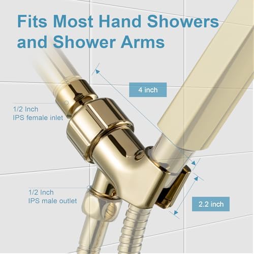 Premium Quality OFFO Shower Head Holder - Durable Compact Design