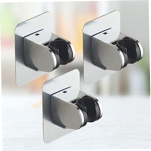 Artibetter 3-Piece Adjustable Shower Head Bracket Holder-Rack for Bathroom