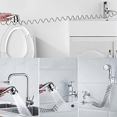FJYDM Basin Handheld Shower Set 3 Modes Touch On Faucet