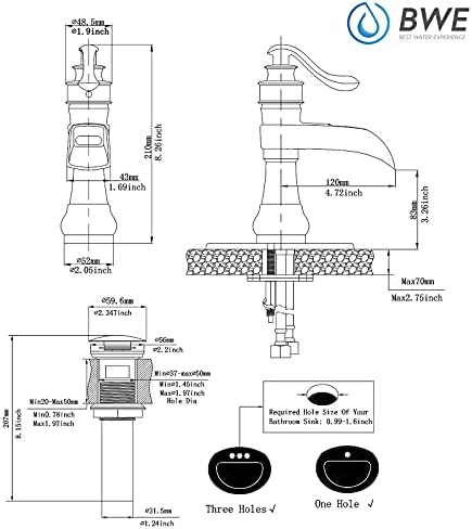 BWE Waterfall Faucet Upgrade Your Bathroom with Smooth Flow Style