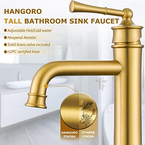 Leak-Proof Bathroom Faucet with PEX Hoses
