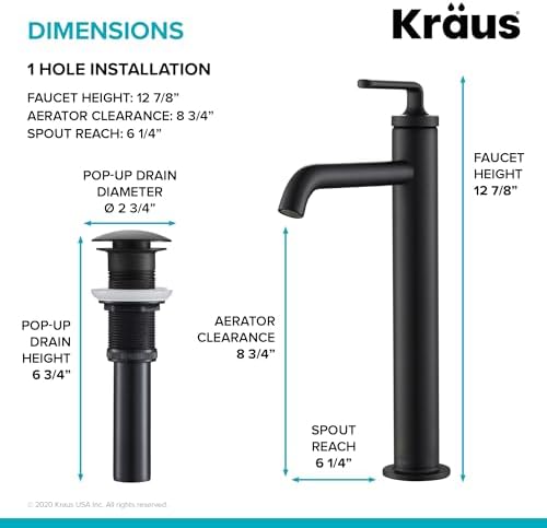 Sturdy Modern Bathroom Faucet for Home