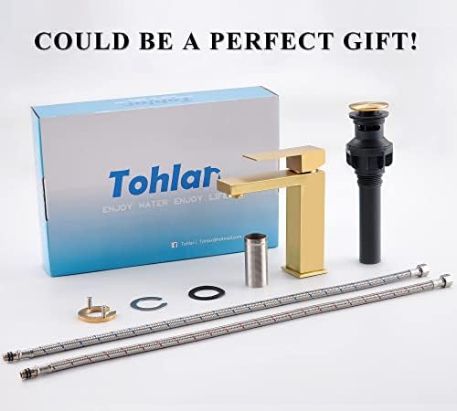 Tohlar Gold Single Handle Faucet