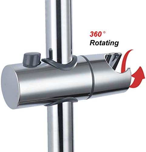 GLOWLOW Adjustable 25mm Shower Bracket Chrome