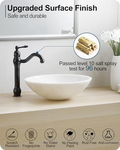 BlADE Oil Rubbed Bronze 360-Degree Bathroom Faucet