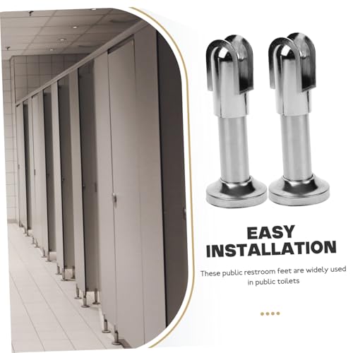 Bathroom Partition Support Kit 10-Piece Set