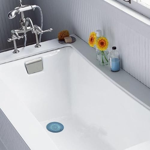 6-Piece Hair Catcher Set for Shower Drains