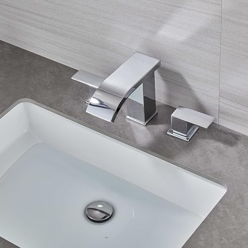 Luxury LED Waterfall Bathroom Faucets