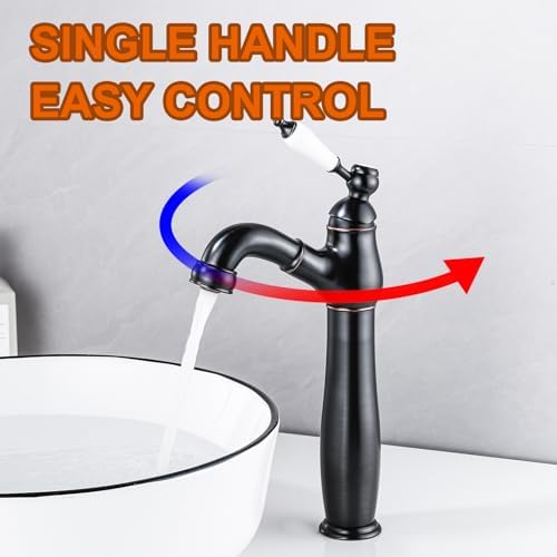 Oil-Rubbed Bronze Vintage Faucet