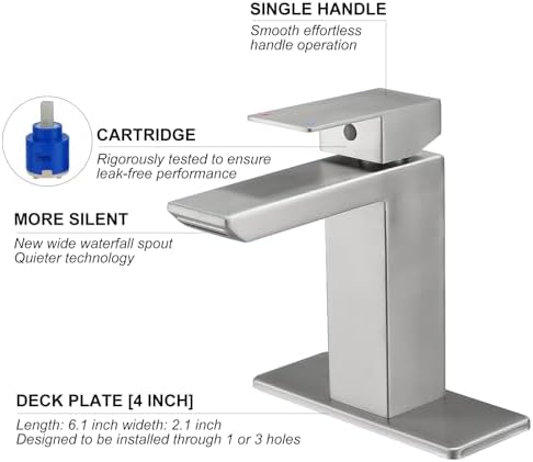 Sturdy Versatile Budget-Friendly Faucet for Home RV