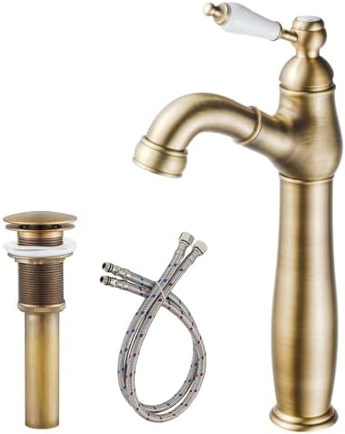 Elegant Vintage Faucet with Pull-Out Sprayer