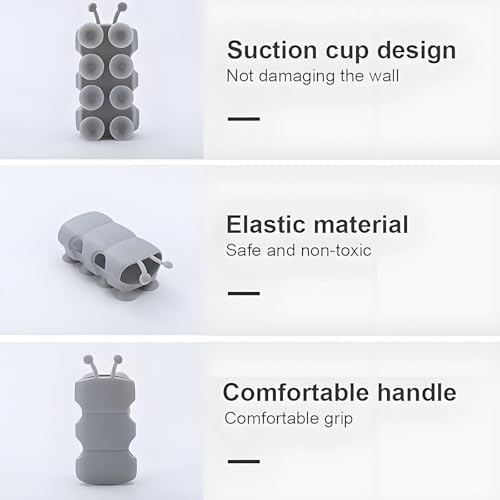 Adjustable Silicone Shower Head Holder Kit