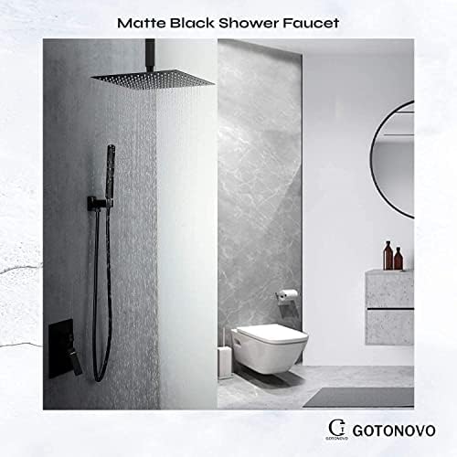 Sturdy Dual-Function Ceiling Mount Faucet for Bathroom Pet Use