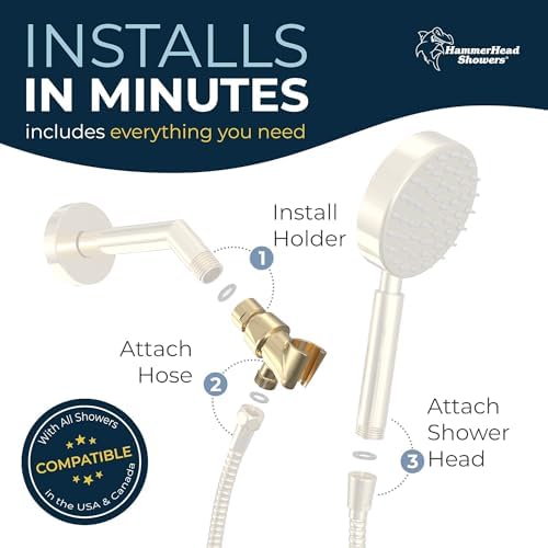 Durable Versatile Handheld Shower Head Holder