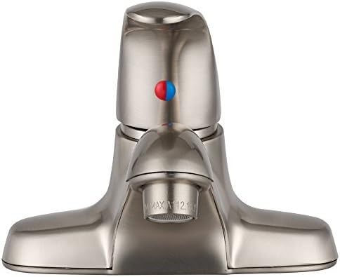 Dura Faucet DF-NML210-SN RV Single-Lever Bathroom Faucet Brushed Satin Nickel