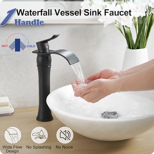 Efficient Stylish Single-Handle Vessel Faucet